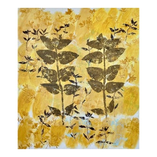 Two Milkweed Organic Modern Collage For Sale