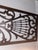 Late 19Th Century Original Salvaged Chicago Varnished Oak Wood Asymmetrical Wall-Mount Victorian Fretwork For Sale - Image 11 of 11