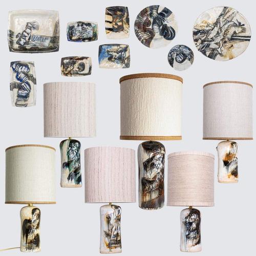 Blue Ceramic Plate from Jeppe Hagedorn, Denmark, 1960s For Sale - Image 10 of 11