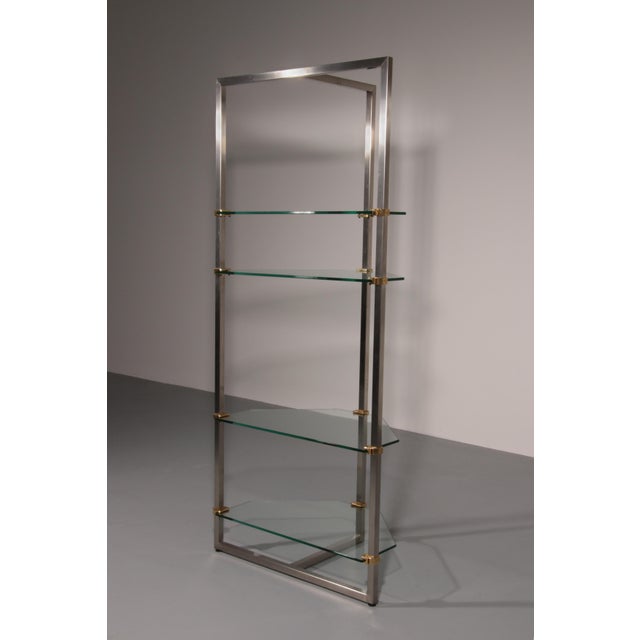 Step into the world of iconic European design with this rare 1970 corner cabinet by the legendary Peter Ghyczy. Crafted...