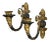 Late 19th Century French Empire One Light Sconces - a Pair For Sale