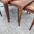 Vintage Mid Century Anglo Indian Bone and Wood Inlaid Rosewood Nesting Tables - Set of 3 For Sale - Image 11 of 12