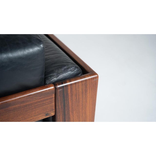 Black Bastiano Sofa by Tobia Scarpa for Knoll, Italy, 1962 For Sale - Image 8 of 15