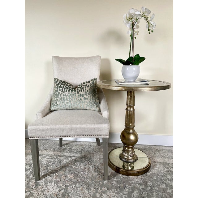 Sea Glass Velvet Decorative Throw Pillow Cover For Sale - Image 4 of 6