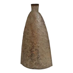 Mid 20th Century Vintage Chamba Iron Gong Nigeria Small