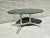 Late 20th Century Eames Aluminum Group Table by Herman Miller, Marble Top For Sale In Detroit - Image 6 of 12