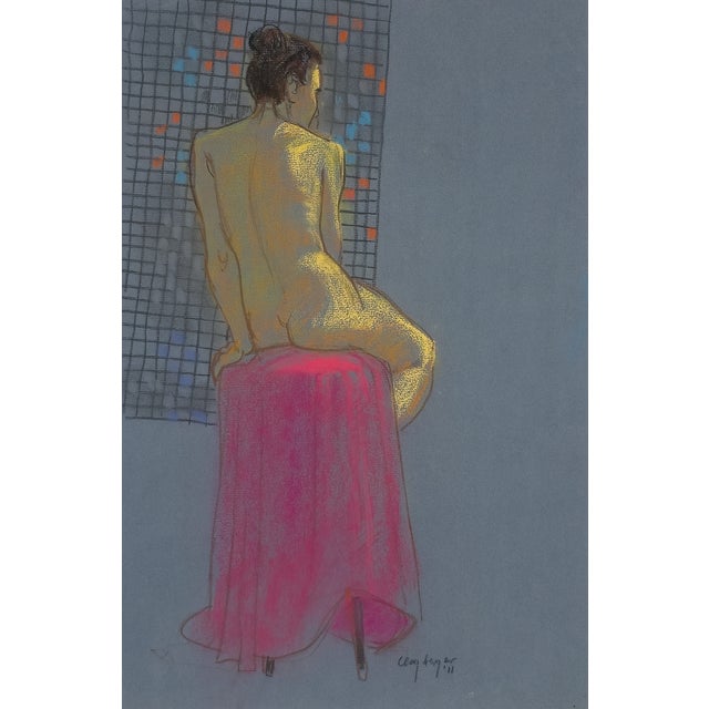 Seated Woman - Samuel Clayberger, C. 2011 For Sale