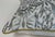 Islamic Turkish Ottoman Revival Decorative Pillow with Silver Embroidery, 1990 For Sale - Image 3 of 14