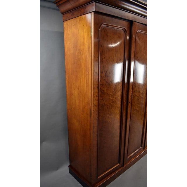 Victorian Mahogany Wardrobe, 1860 For Sale - Image 9 of 11