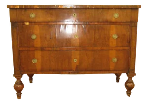 Italian Walnut Chest of Drawers