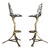 Sculptural Barstools by David Marshall, 1970s, Set of 2 For Sale