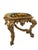 1960s 1960s Giltwood Bench With Versace Upholstery For Sale - Image 5 of 7