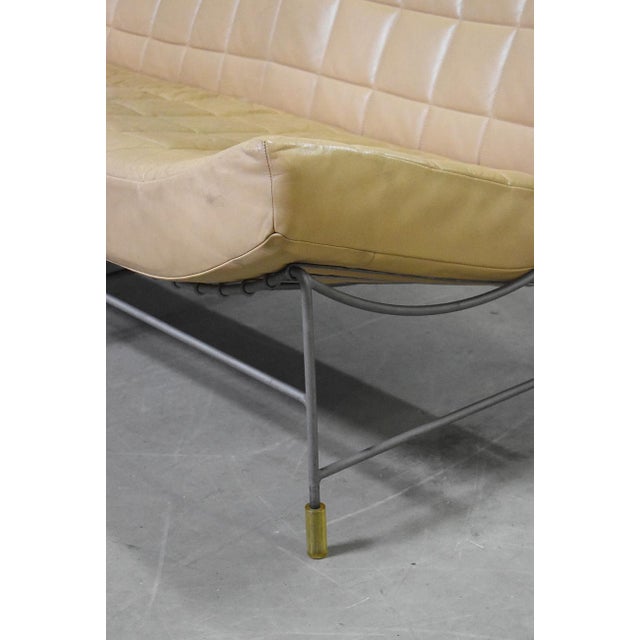 1990s Vintage Volare Two-Seater Sofa in Leather by Jan Armgard for Leolux, 1990s For Sale - Image 5 of 11