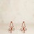 1950s Pair of French Orange Andirons Attributed to Jacques Adnet, 1950s For Sale - Image 5 of 9