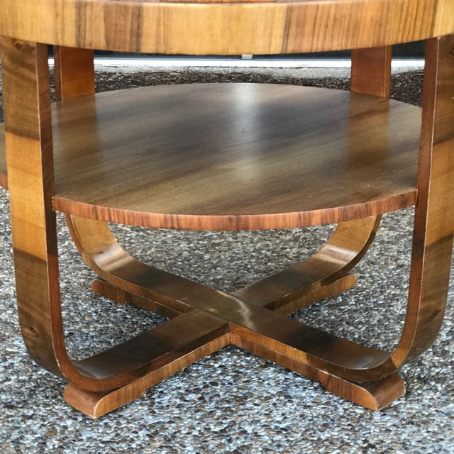 1930s 1930s Art Deco Round Occasional Tables - a Pair For Sale - Image 5 of 8