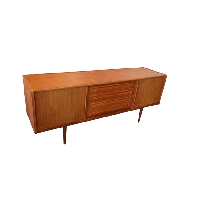 Vintage Danish Teak Sideboard by Johannes Andersen for Uldum Furniture Factory, 1960s For Sale - Image 6 of 18