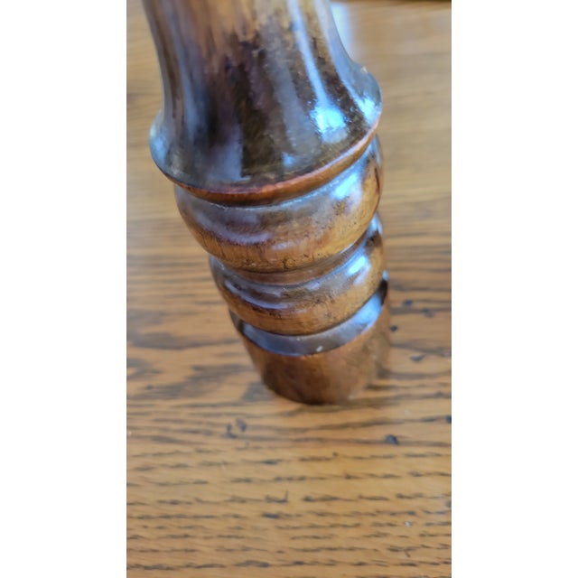 Mid-Century Modern Vintage Woodencrest Creations Salt and Pepper Set For Sale - Image 3 of 7