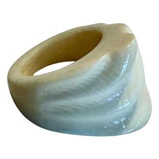 Vintage Boho Ivory Ring For Sale