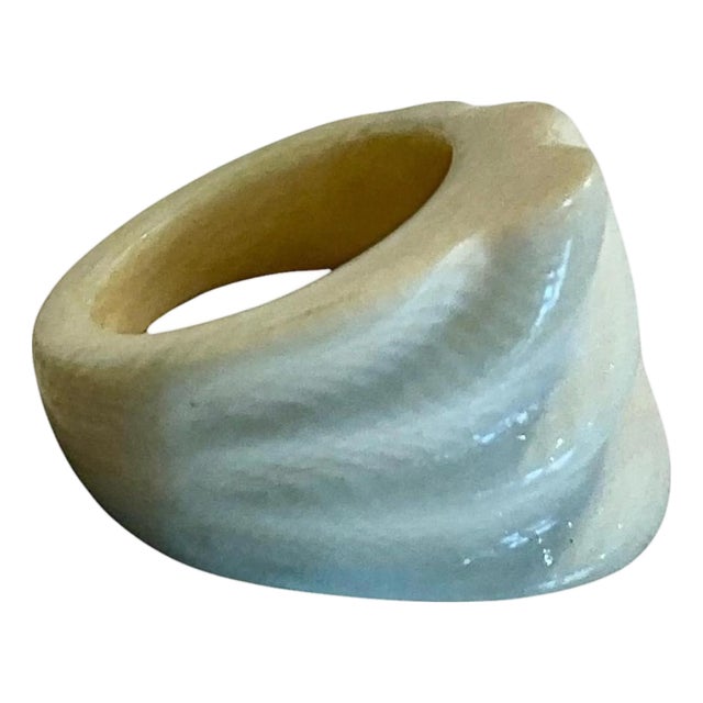 Vintage Boho Ivory Ring For Sale