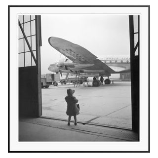 Toni Frissell 'Young Traveller' Archival Pigment Print Framed in Black For Sale