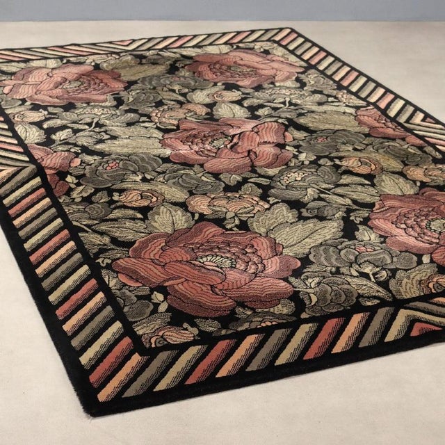 Floral Rug from Missoni, Italy For Sale - Image 9 of 9