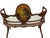 19th Century 19th Century French Louis XV Style Hand-Painted Romantic Settee / Loveseat For Sale - Image 5 of 18