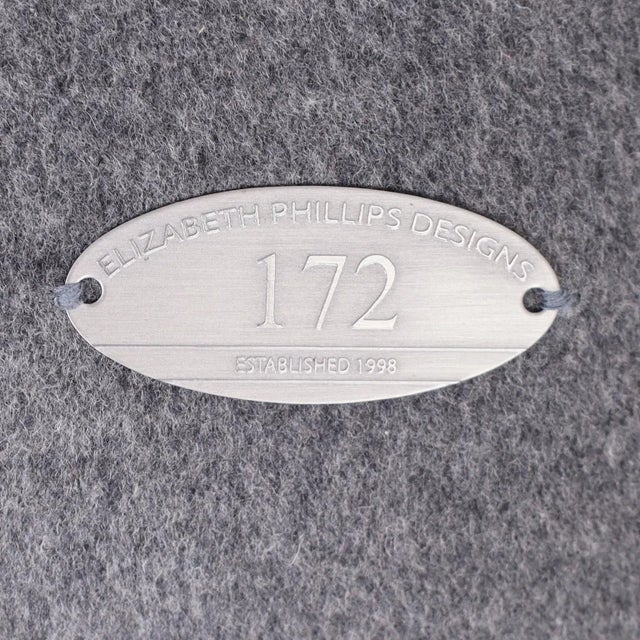 Early 21st Century Glass Beaded Pillow by Elizabeth Phillips For Sale - Image 5 of 8