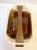 1950s Scandinavian Handmade Ceramic Dish With Wooden Handle For Sale In West Palm - Image 6 of 9