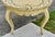 Italian Coffee Table Florentine Style Lacquered Painted Baroque Oval Tray 50s For Sale - Image 9 of 13