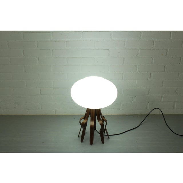 Vintage Lamp with Handmade Sculptural Base, 1960s For Sale - Image 4 of 8