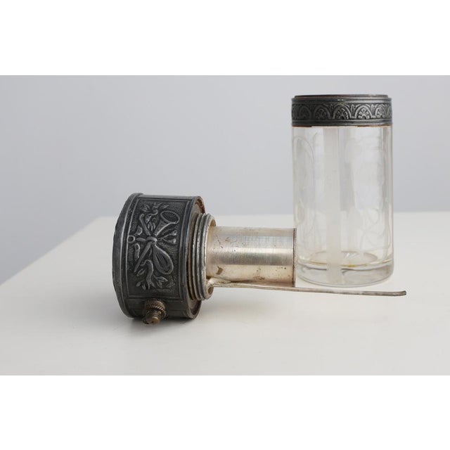 Glass Art Nouveau Perfume Atomizer by Val Saint Lambert, 1890s For Sale - Image 7 of 11