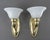 Art Deco Brass Wall Lamps, Austria, 1930s, Set of 2 For Sale - Image 3 of 8