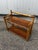 Brown Vintage Rattan Shelf on Legs, 1970s For Sale - Image 8 of 9