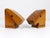 Brown Austrian Modern Horse Bust Bookends in Walnut and Brass, 1950s, Set of 2 For Sale - Image 8 of 11