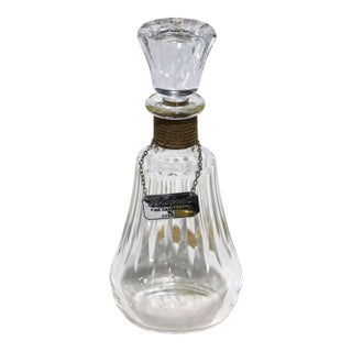 Flawless Discontinued Baccarat Piccadilly Crystal Decanter, Original Charm For Sale