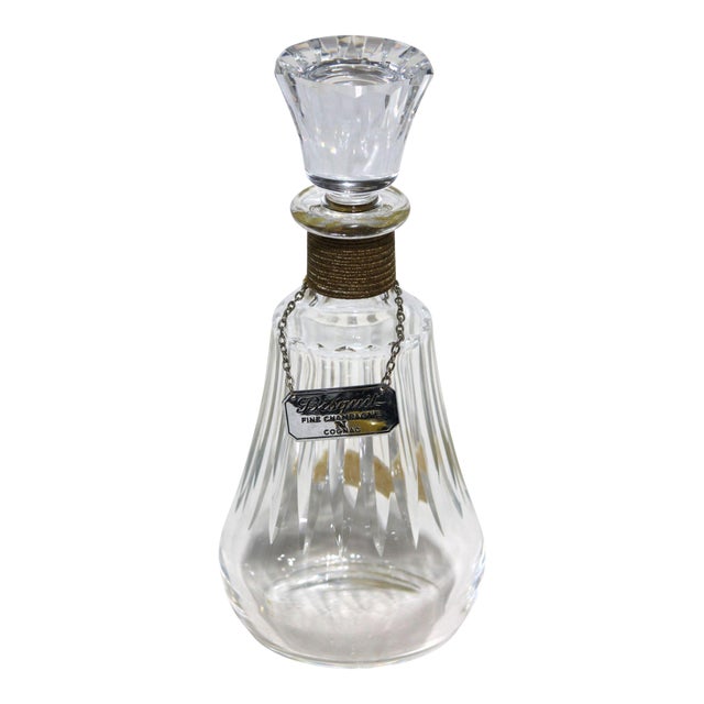 Flawless Discontinued Baccarat Piccadilly Crystal Decanter, Original Charm For Sale