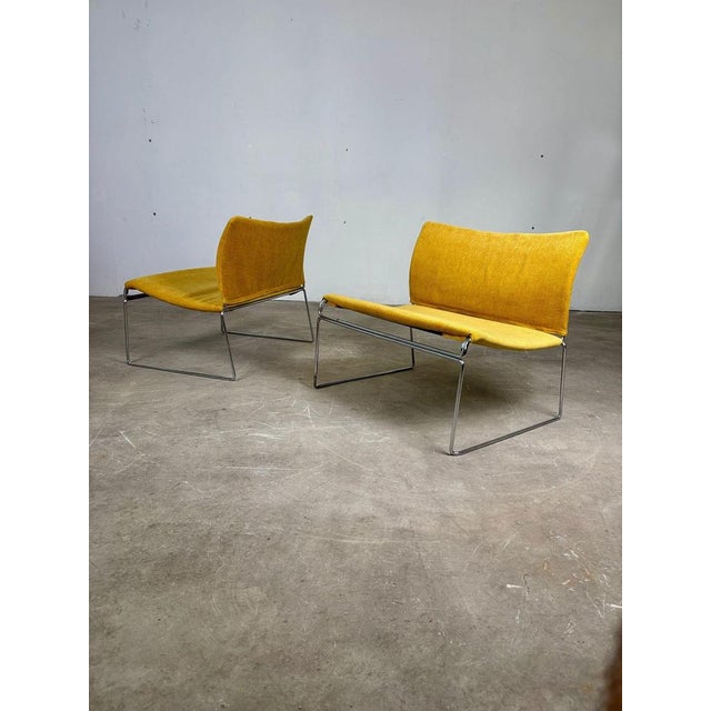 Cassina Saghi Armchairs by Kazuhide Takahama for Cassina, Italy, 1960s, Set of 2 For Sale - Image 4 of 13