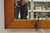 Antique Arts & Crafts Mission Oak Wood Beveled Glass Hall Mirror Iron Coat Hooks For Sale In Philadelphia - Image 6 of 12