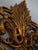 Monumental Large Gold Finish Ornate Frame Mirror For Sale - Image 12 of 13