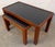 Mid-Century Modern Vintage Mid-Century Modern Teak & Black Formica Nesting Tables – Set of 2 For Sale - Image 3 of 15