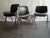 DSC 106 Chair by Giancarlo Piretti for Castelli, 1960s, Set of 4, in Good conditions. Designed 1960 to 1969 This piece has...