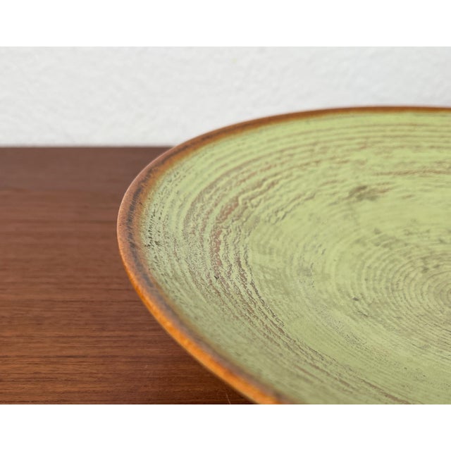 Mid-Century German Tripod Ceramic Bowl from Wächtersbach, 1960s For Sale - Image 10 of 18