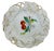 Metal Vintage Numbered Reticulated Porcelain Hand Painted Fruit Accent Plates a Set of 4 For Sale - Image 7 of 13
