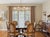Traditional 1990s Attributed to Theodore Alexander Large Round Mahogany Dining Extension Table For Sale - Image 3 of 12