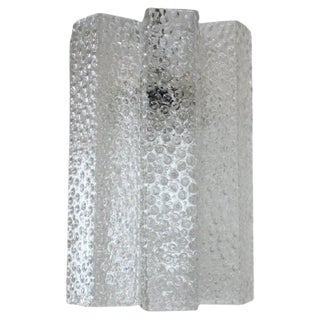 Mid-Century Glass Chandelier from Kamenicky Senov, 1970s For Sale