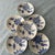 Antique Southern Potteries Hand Painted Blue and White Flower bowls - Set of 6
