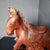 Vintage 1940s Chinese Folk Art Hand Carved Boxwood Horse For Sale - Image 6 of 9