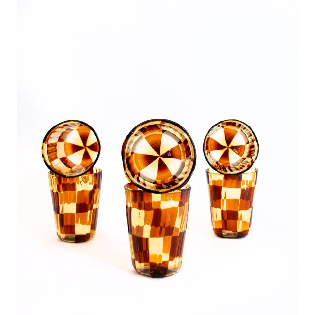 Vintage Glasses by Mariana Iskra, 2004, Set of 6 For Sale - Image 15 of 16