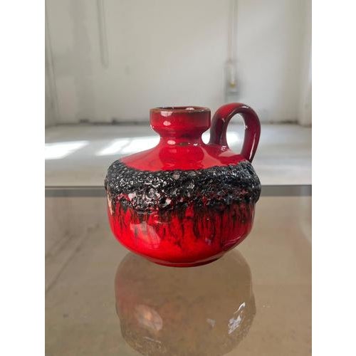 210 Vase in Red and Black from Kreutz Keramik For Sale - Image 10 of 10