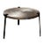 Small Remetaled Coffee Table by Tim Vanlier for Matter of Stuff For Sale